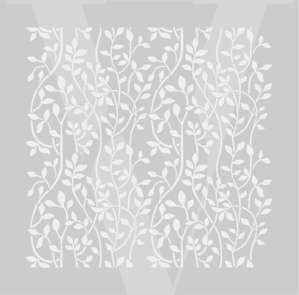 Plantillas para pintar, Vamarú Stencils, Colección Camino de hojas 48x48cm, 1und - Imagen 4