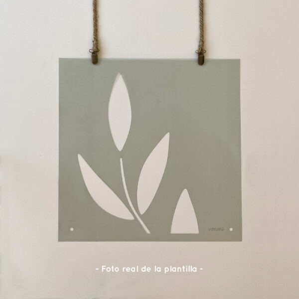 Plantillas para pintar, Vamarú Stencils, Colección Silvestre 48x48cm, 4und - Imagen 5