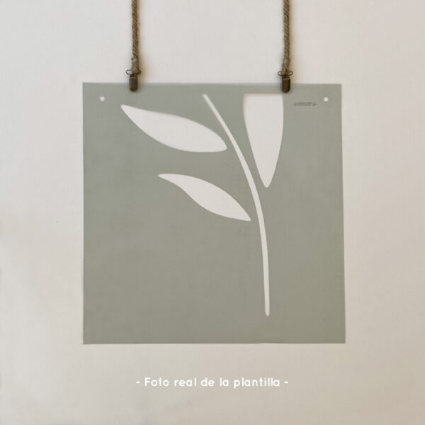 Plantillas para pintar, Vamarú Stencils, Colección Silvestre 48x48cm, 4und - Imagen 6