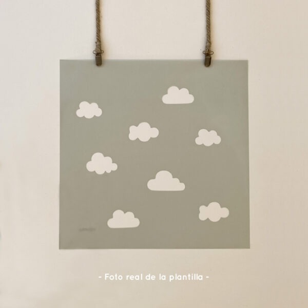 Plantillas para pintar, Vamarú Stencils, Colección Ensueño 48x48cm, 1und - Imagen 3