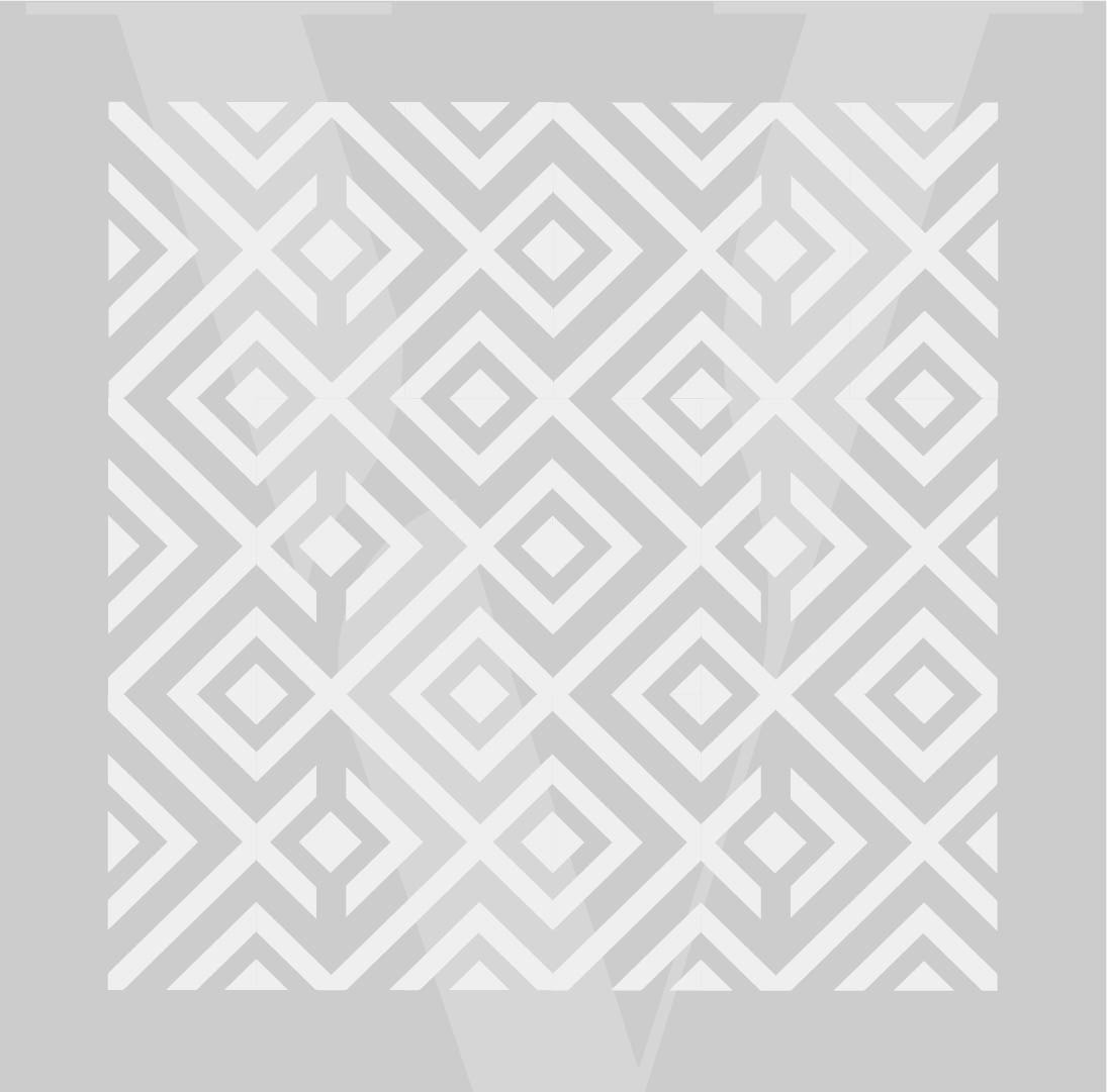 Plantillas para pintar, Vamarú Stencils, Colección Gema 48x25cm, 3und - Imagen 6