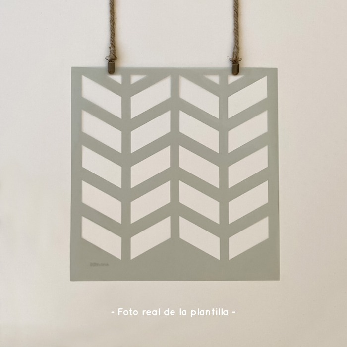 Plantillas para pintar, Vamarú Stencils, Colección Cima 48x48cm, 1und - Imagen 3