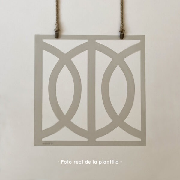 Plantillas para pintar, Vamarú Stencils, Colección Imperial 48x48cm, 1und - Imagen 3