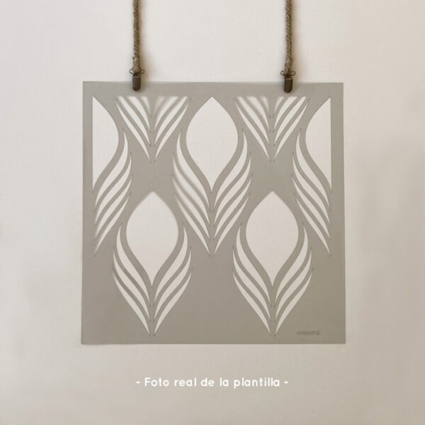 Plantillas para pintar, Vamarú Stencils, Colección Sagar 48x48cm, 1und - Imagen 3