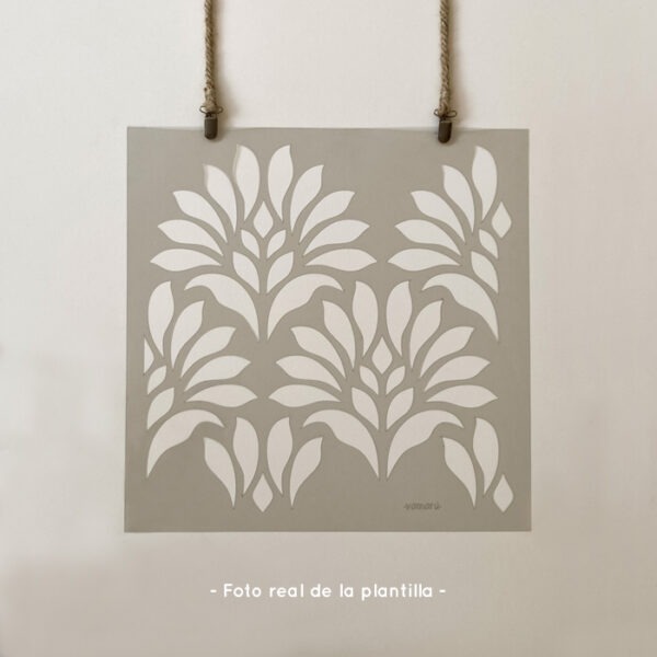 Plantillas para pintar, Vamarú Stencils, Colección Mali 48x48cm, 1und - Imagen 3
