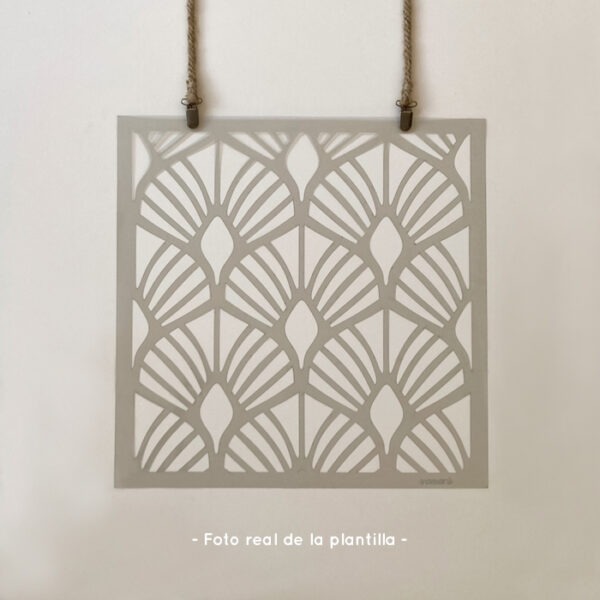 Plantillas para pintar, Vamarú Stencils, Colección Coral 48x48cm, 1und - Imagen 3
