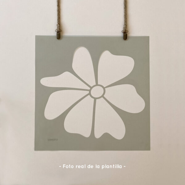 Plantillas para pintar, Vamarú Stencils, Colección Margarita 48x48cm, 2und - Imagen 3