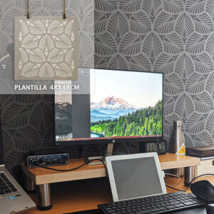 Plantillas para pintar, Vamarú Stencils, Colección Duranta 48x48cm, 1und